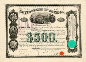Texas - Antonio Lopez de Santa Anna Autographed Bonds - PRICE ON REQUEST